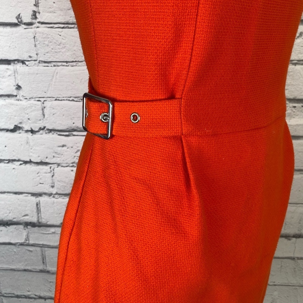 Zara Orange Boho Mini Dress Romper size Medium - Picture 4 of 11